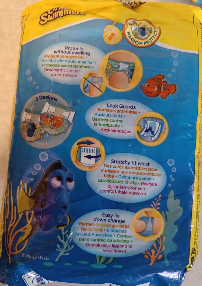 36 couches Neuves (3 paquets de 12 couches) Huggies Little Swimmer 3kg à 8kg - photo numéro 2