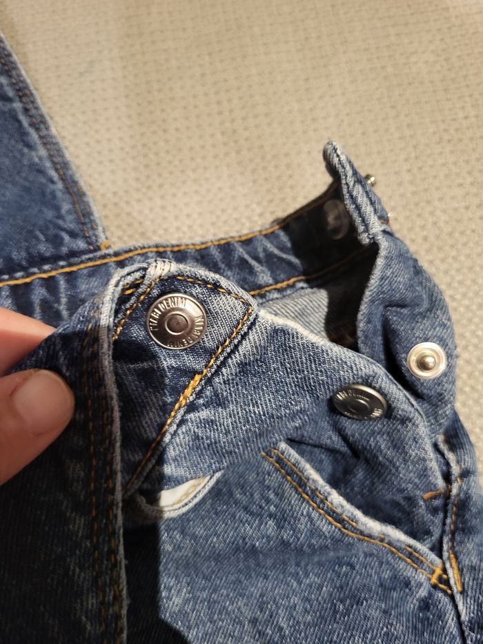 Salopette en jeans courte 8 ans kiabi - photo numéro 4