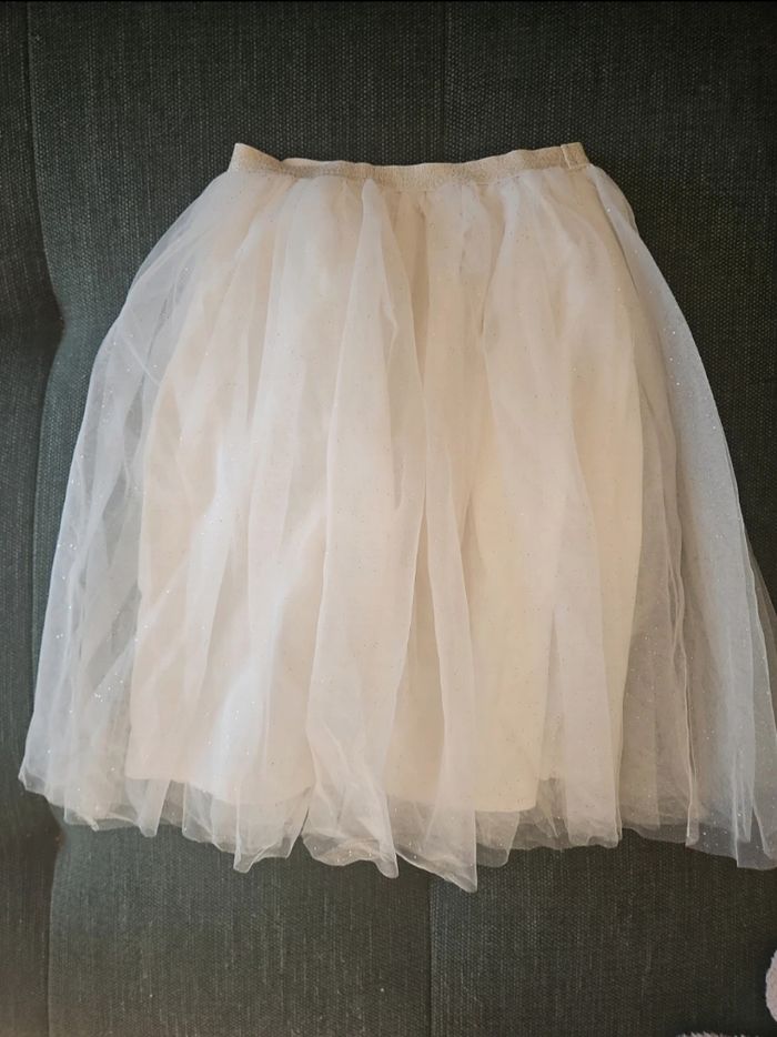 Jupe mi longue tulle à paillettes - photo numéro 4