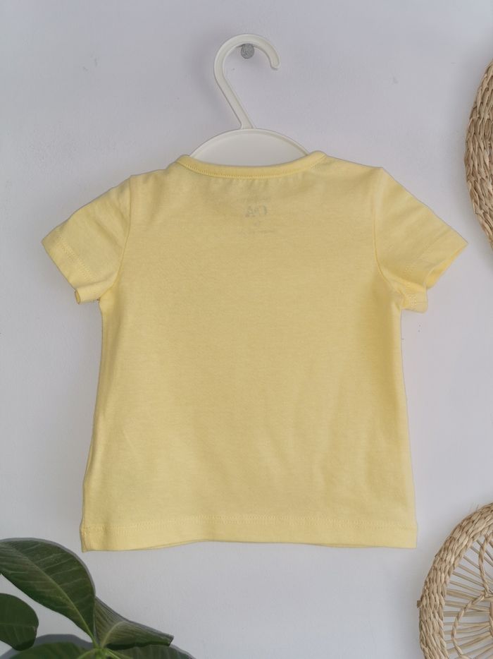 Lot de 3 Tee-shirts C&A Imprimé tortues 2/3 Mois - photo numéro 7