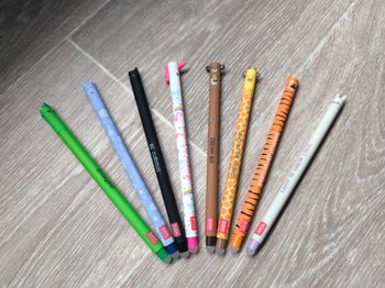 Lot de 8 stylos effaçables legami