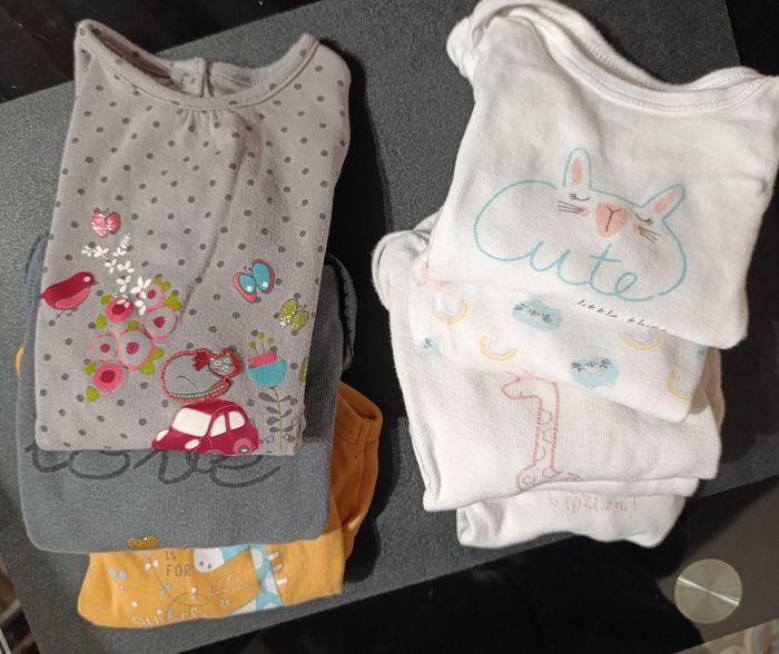 Lot vêtements bébé fille 9 mois - photo numéro 8