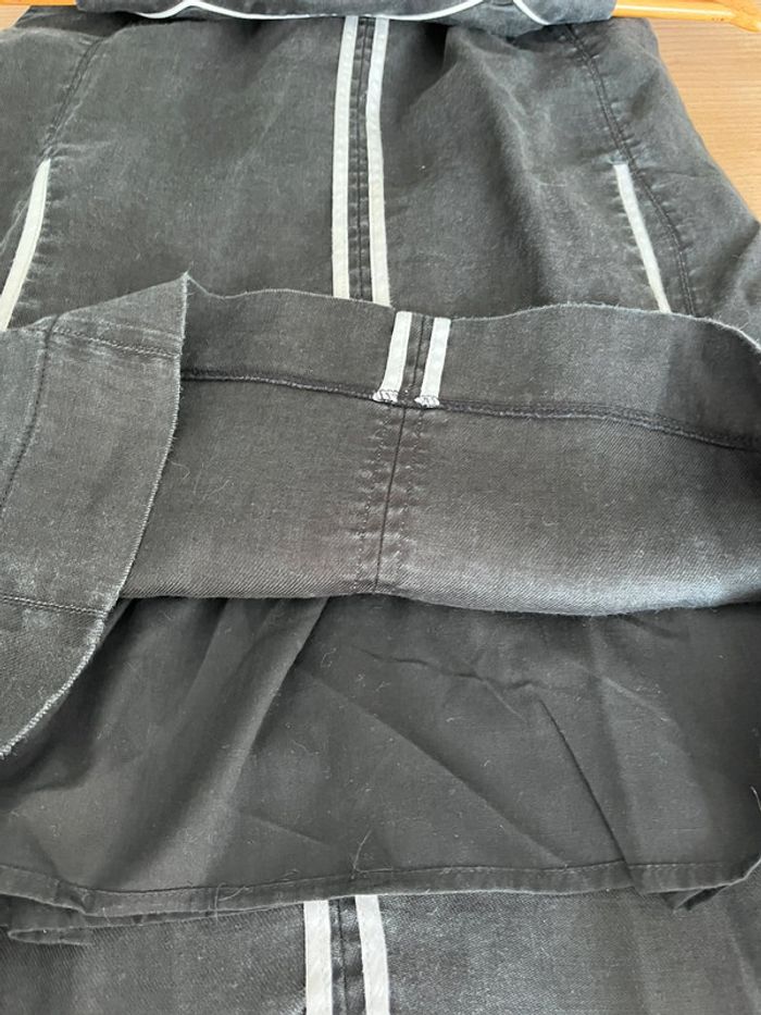 Robe noire en lin - photo numéro 5