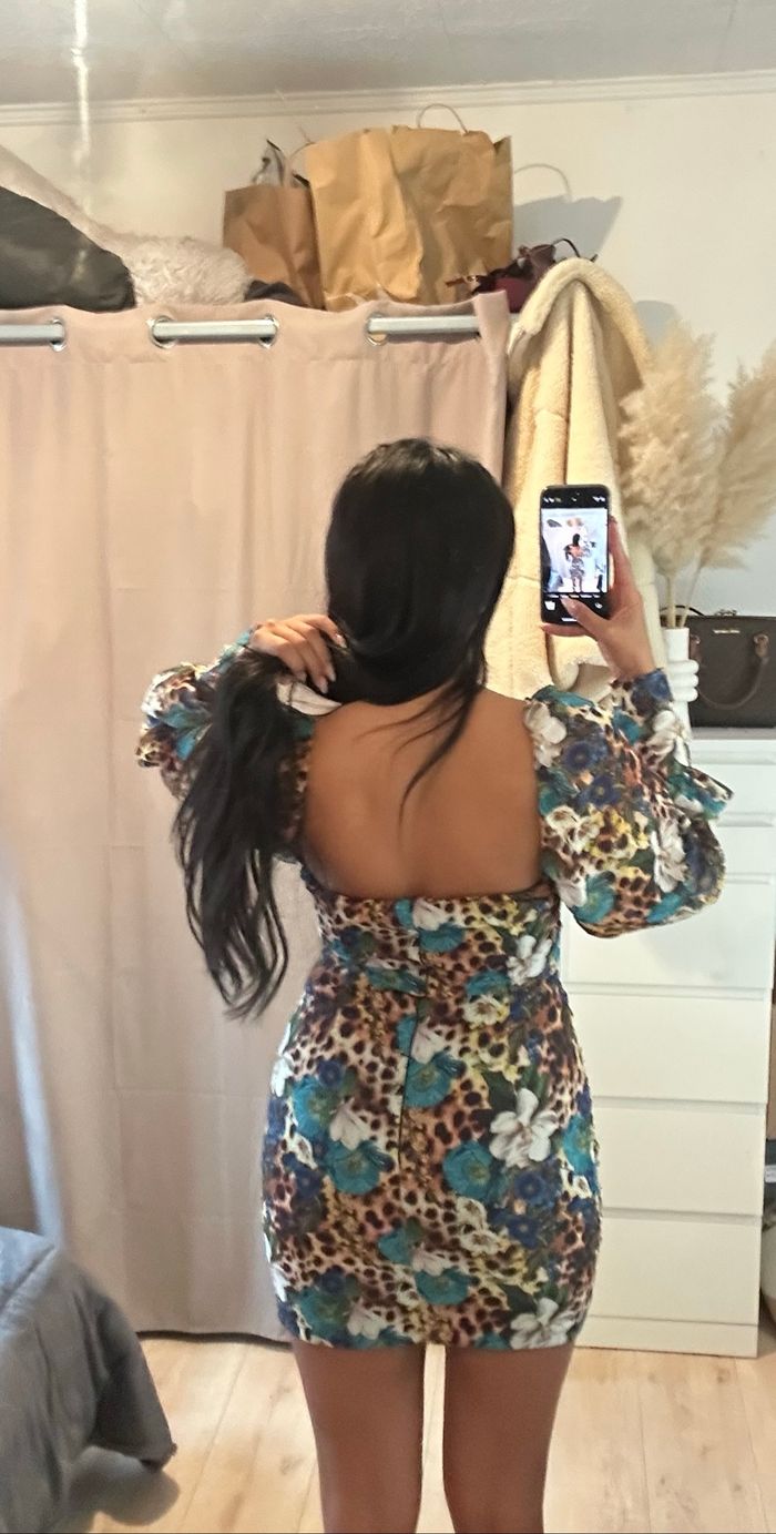 Robe à motif | Neuve - photo numéro 4