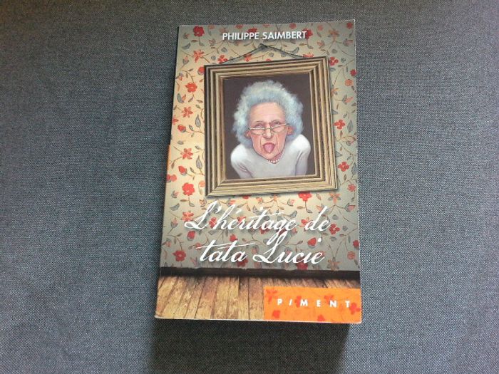 Livre - l'héritage de Tata Lucie de Philippe Saimbert - pour ado et plus