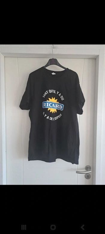 T shirt publicitaire Ricard Roly 2XL