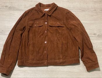 Veste daim, taille S 