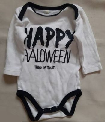 body manches longues mixte garçon / fille - Halloween - 3 mois