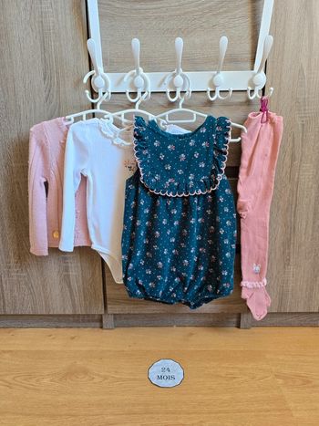 Vêtement Bébé Fille - Ensemble 4 pièces - Sergent Major - 24 mois 86 cm