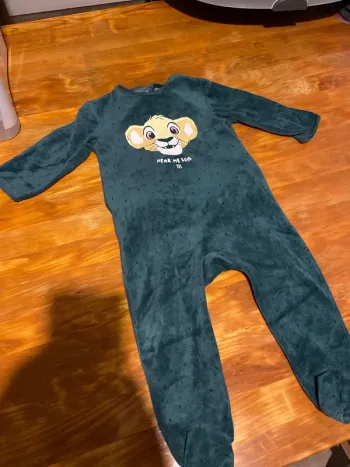 Pyjama 1 pièce 18mois simba