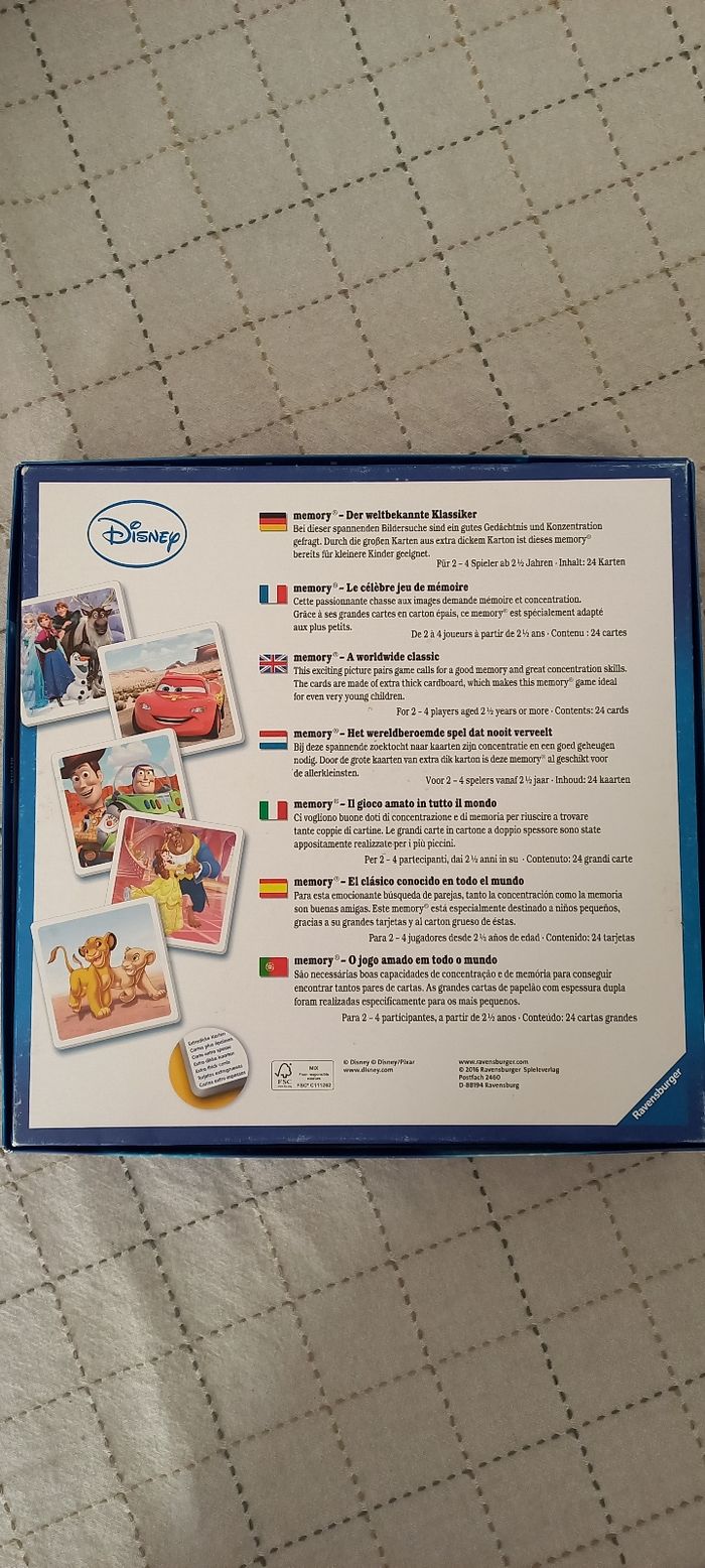 Memoy Disney, Ravensburger XL - photo numéro 2
