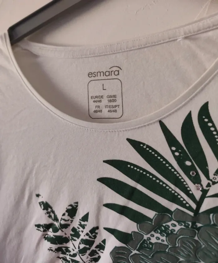 Superbe tee-shirt esmara taille 46 - photo numéro 2