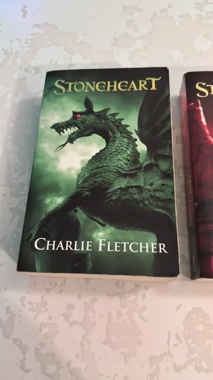 📚 Lot de 2 livres – Stoneheart (Tome 1 & Tome 2 : Main de Fer)  Charlie Fletcher – Éditions Hachette - photo numéro 8