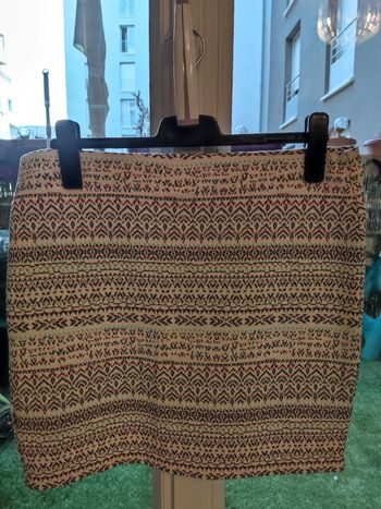 Jupe blanche élastique XL