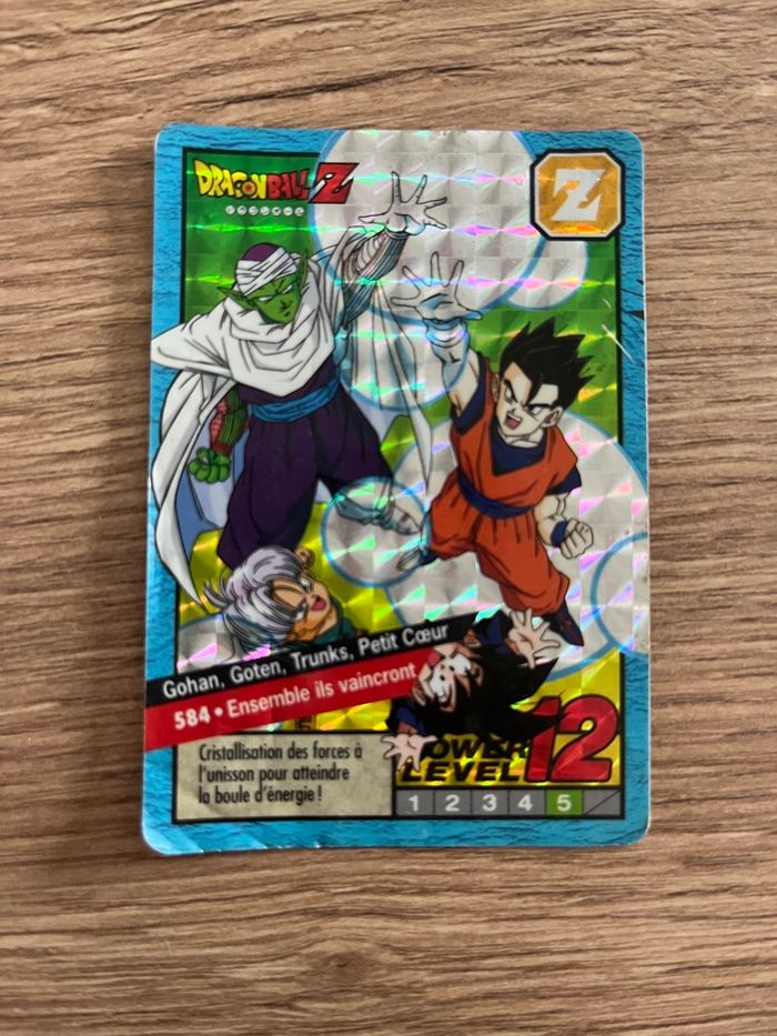 Carte prisme 584 Dragon ball Z Carddass Bandai - photo numéro 1