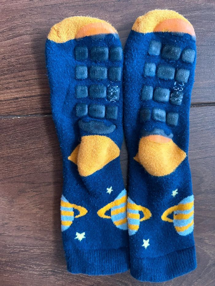 lot de 5 paires de chaussettes chaudes antidérapantes - photo numéro 2