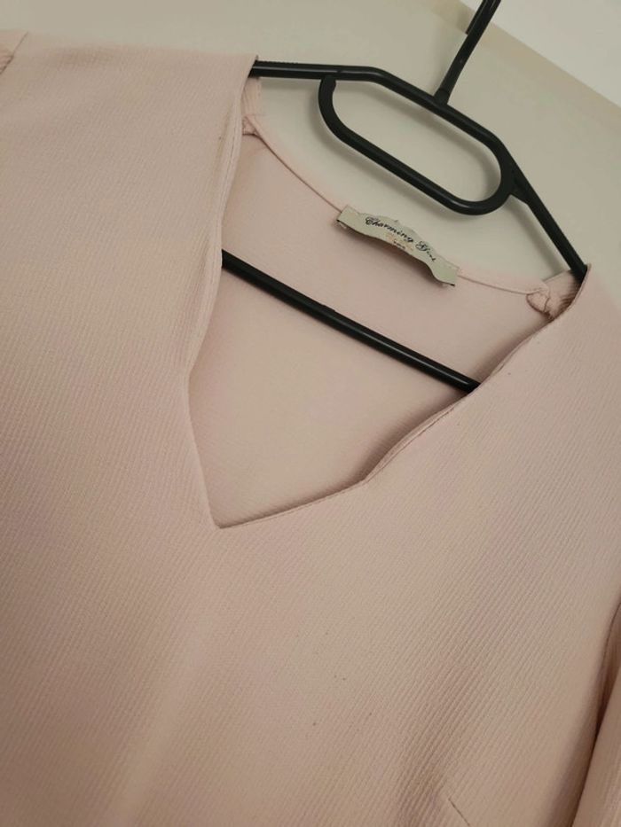 Robe rose poudré - photo numéro 6