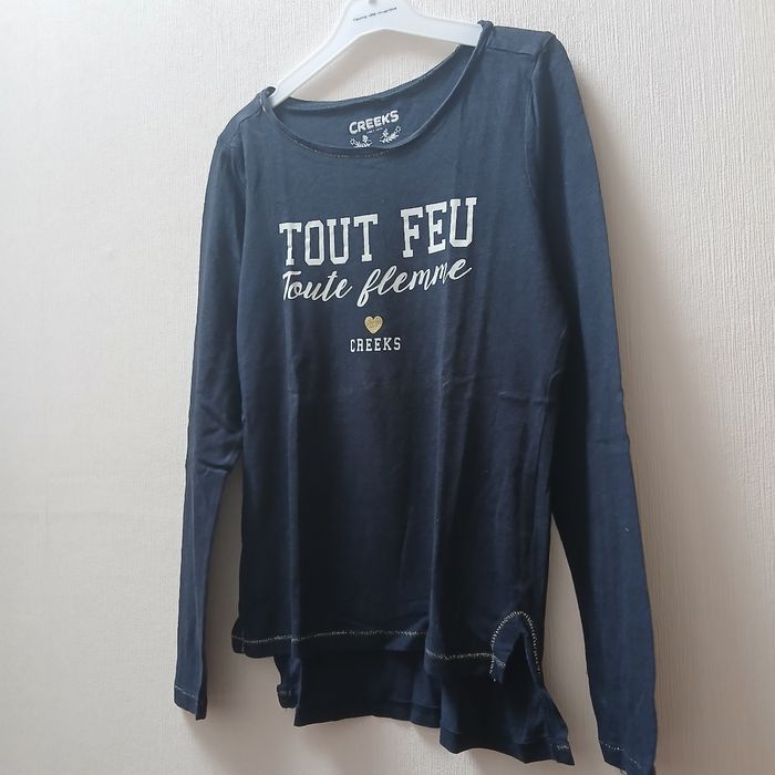 T-shirt tout feu toute flemme • 10 ans • Creeks - photo numéro 4