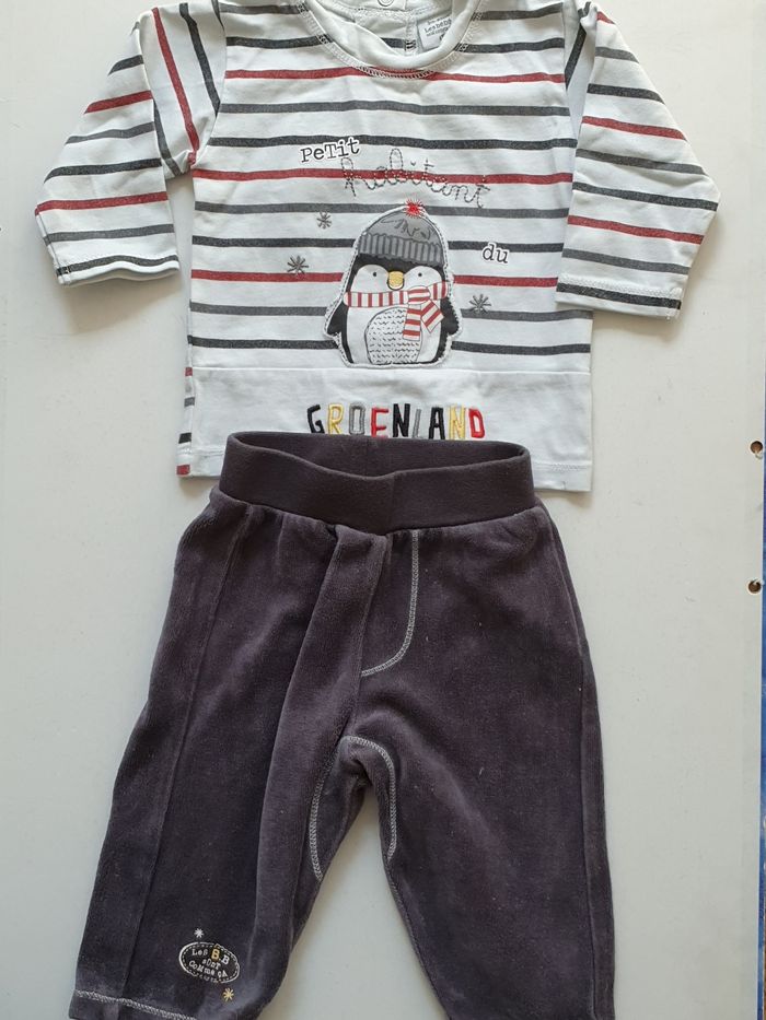 Ensemble T-shirt jogging garçon 3 mois (60)