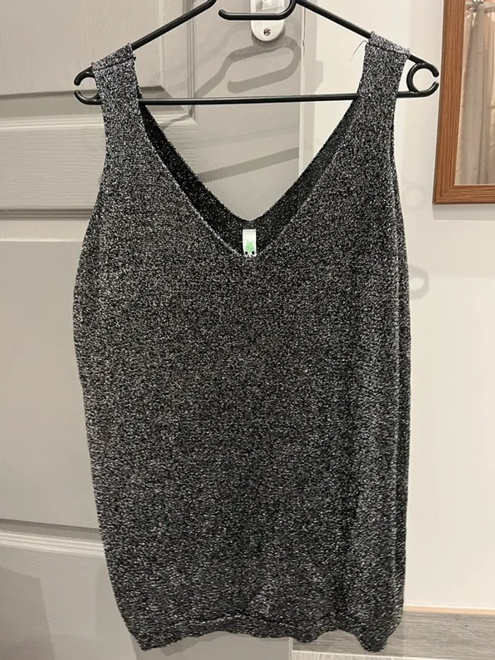 Débardeur paillettes