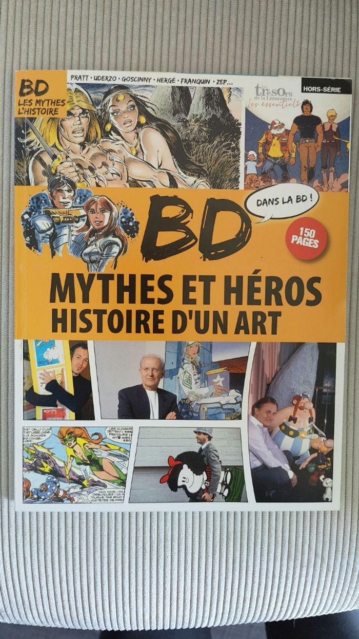 Magazine BD Mythes et Heros Histoire d'un Art