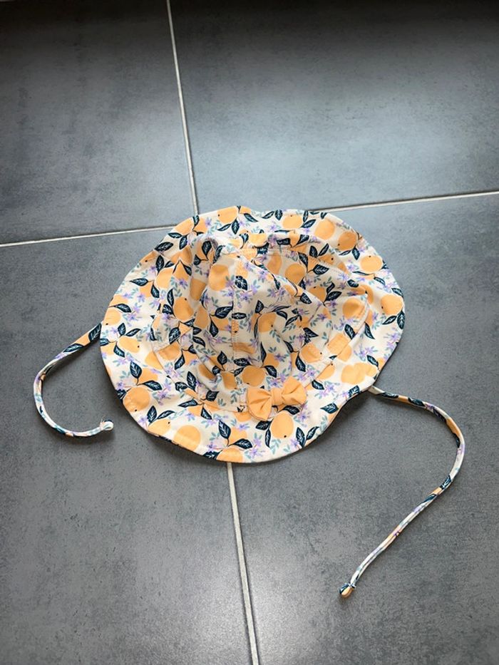 Chapeau de bain piscine mer bébé fille sergent major