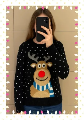 Pull  de Noël enfant fille taille 9-10ans