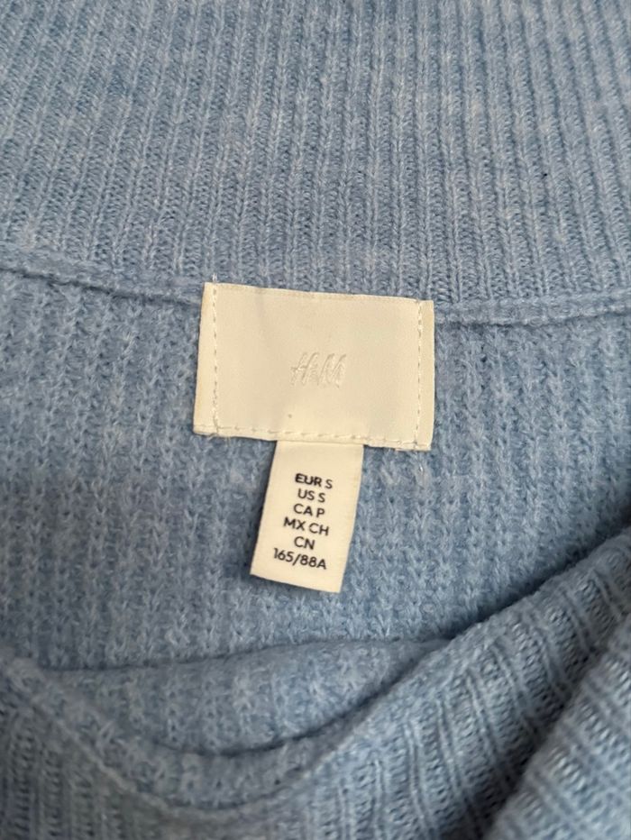 Robe pull bleu H&M - photo numéro 5