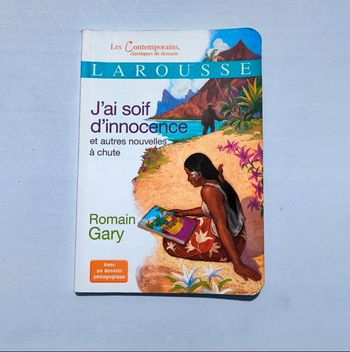 Livre j'ai soif d'innocence