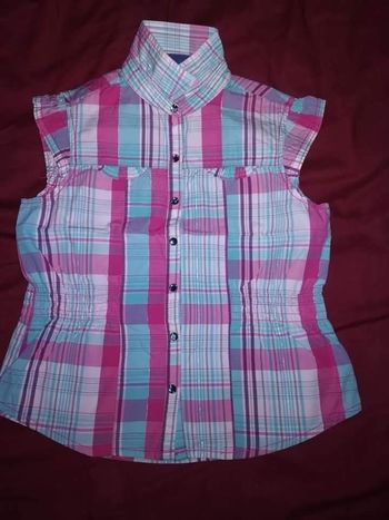 Chemise sans manche sergent major 7 ans fille