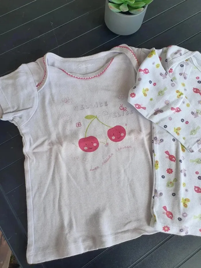 Lot de 2 tee-shirts Kitchoun 3 ans - photo numéro 2