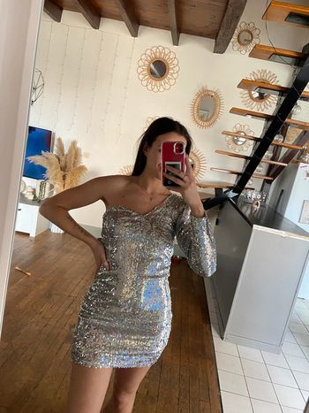 Robe à sequins