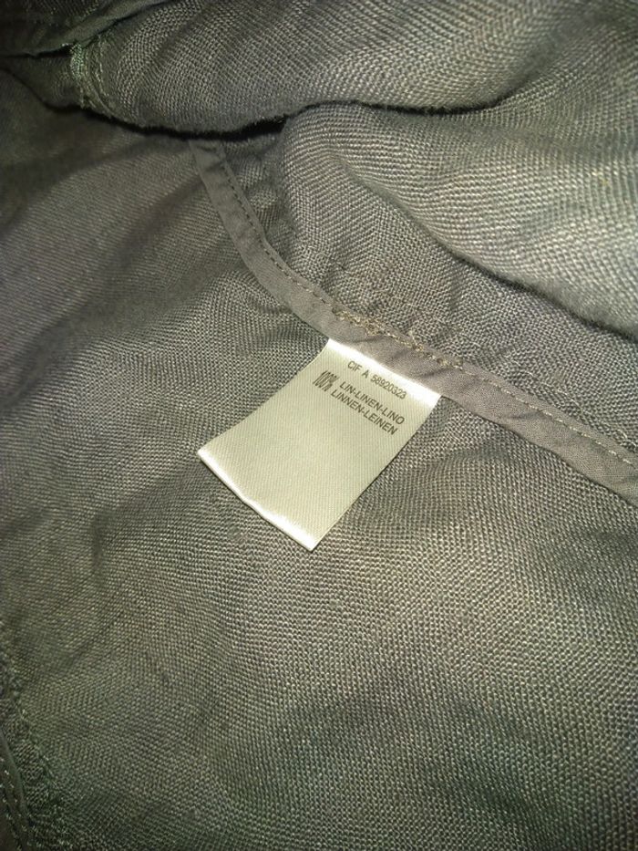 Veste en lin style perfecto gris femme 44 la redoute - photo numéro 15