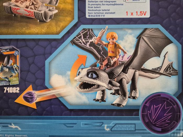 Playmobil 71081 dragons nine realms: Thunder & Tom - realms - aventure héros - photo numéro 6