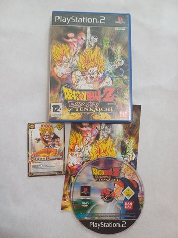 Dragon Ball Z Budokai Tenkaichi + carte Goku Playstation 2 (PS2)