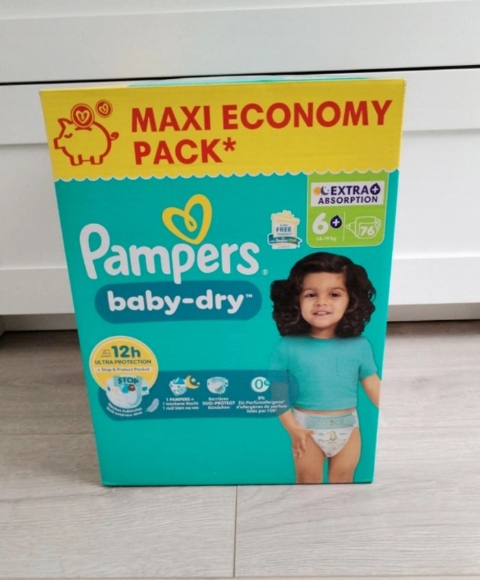 Couche pampers Baby Dry