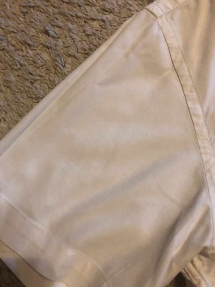 Chemise manches courtes crème texturée - photo numéro 2