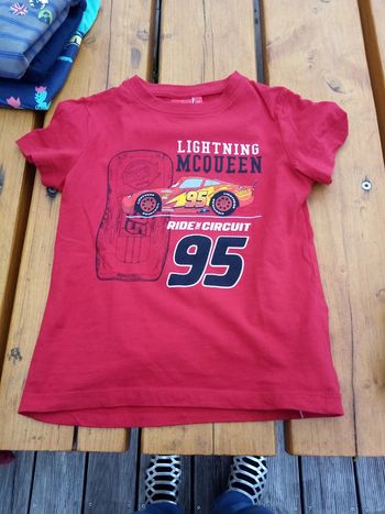 T shirt manche courte cars 6a