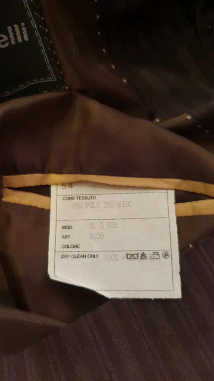 veste costume remo salinelli 54 - photo numéro 5