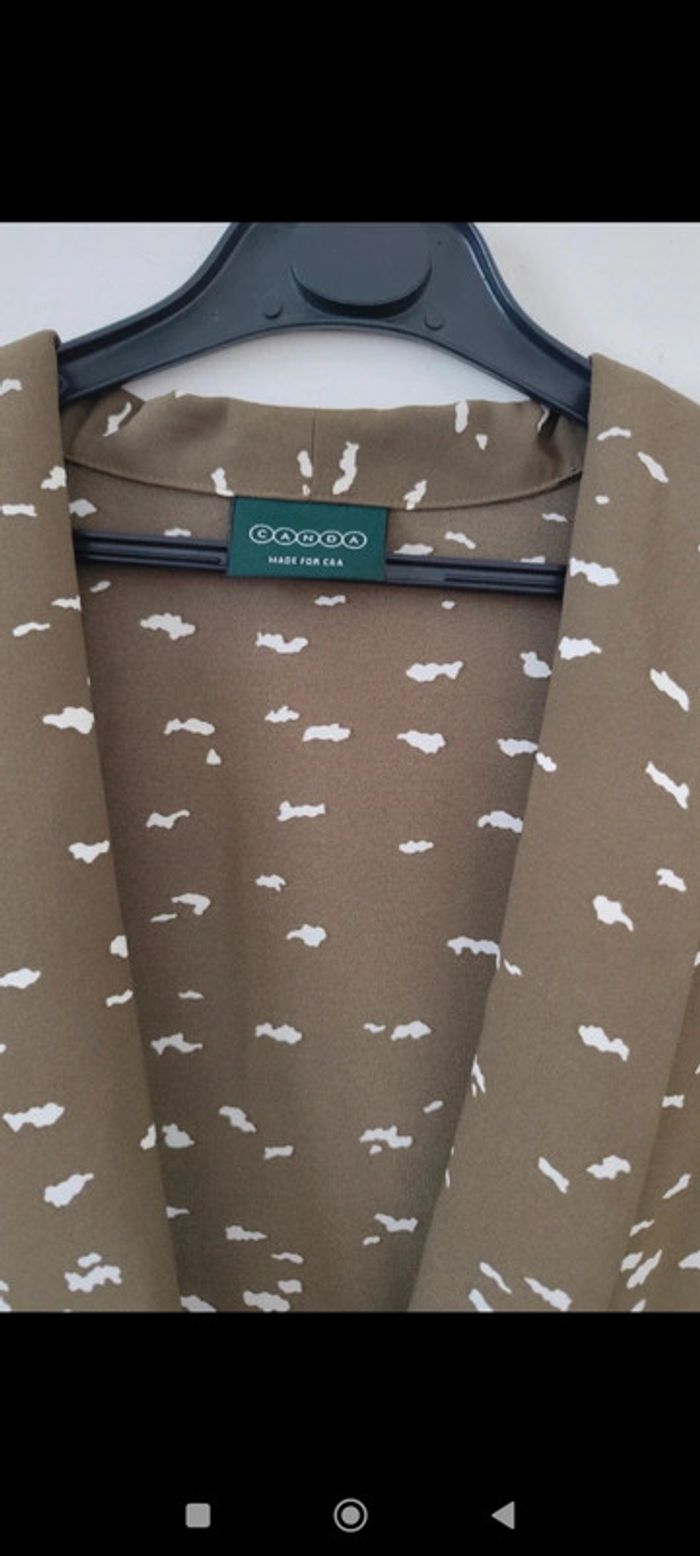 Joli chemise/veste légère courtes manches taille 44 C&A - photo numéro 3