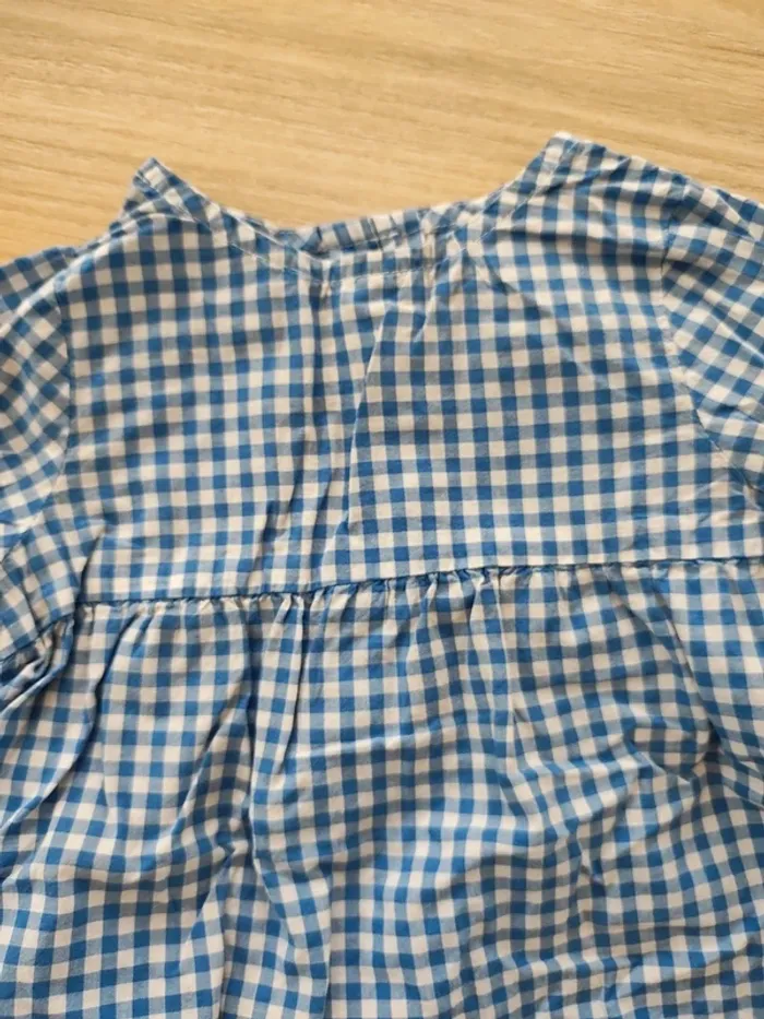 Robe chemise manches courtes 3 mois - photo numéro 3