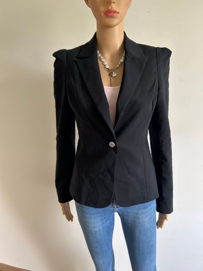 Blazer noir Morgan taille 34 TBE - photo numéro 3
