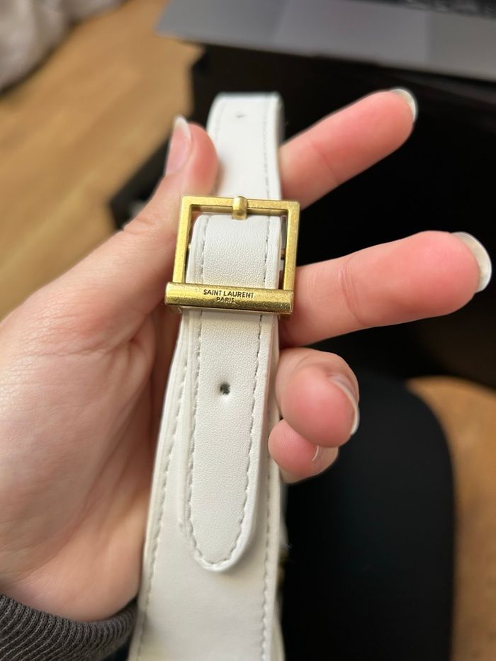 Sac Yves saint Laurent Blanc - photo numéro 4