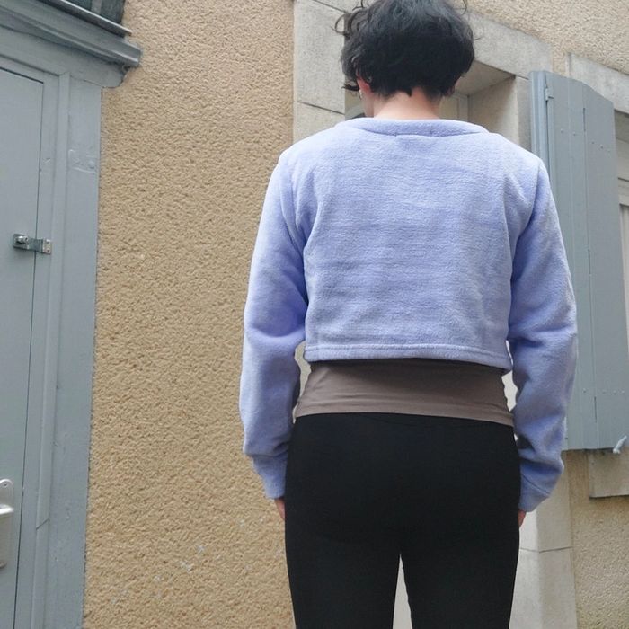 Joli pull court neuf bien pour taille 40 ou 42 - photo numéro 3