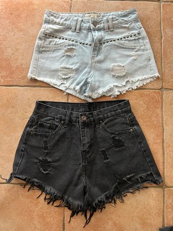 Lot de 2 shorts taille 34/36