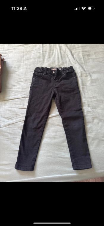 Jean skinny noir garçon 3/4