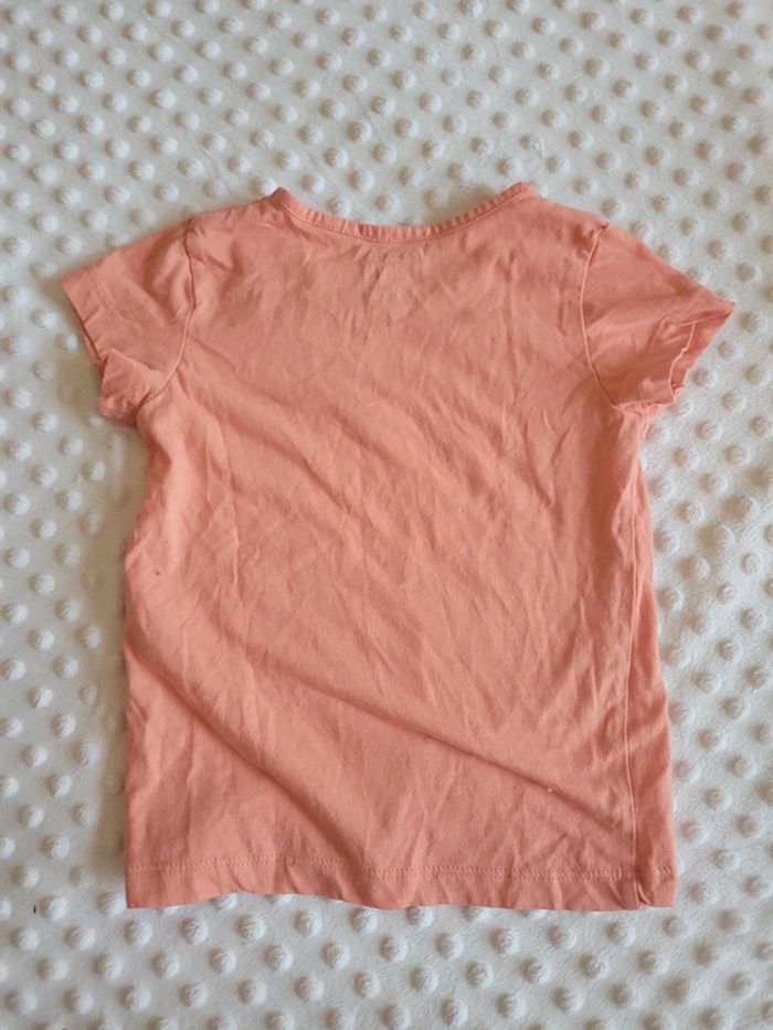 T-shirt rose "Love is magic" Tissaia 4 ans - photo numéro 2