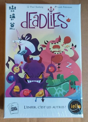 Deadlies - Jeu de société sous emballage - Prix Ferme