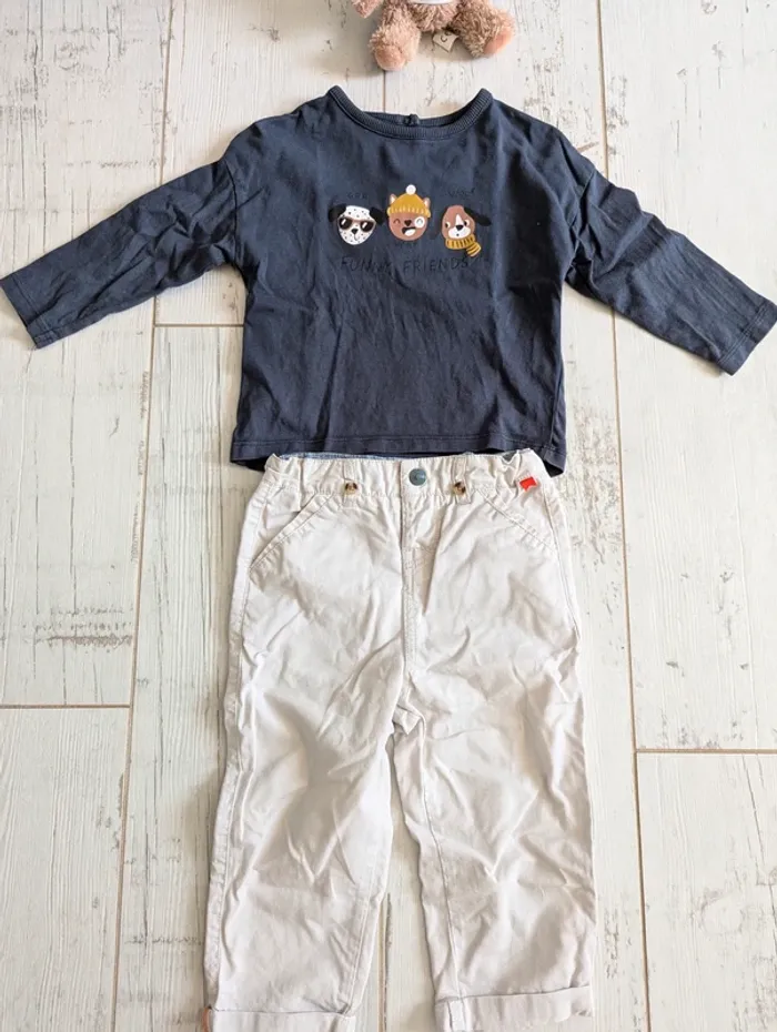 👕 Lot garçon 18-24 mois Orchestra, Puma, Vertbaudet, Sergent Major - photo numéro 8