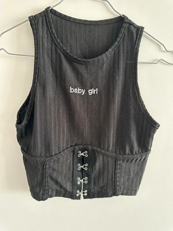 Crop top gothique Baby Girl TXS